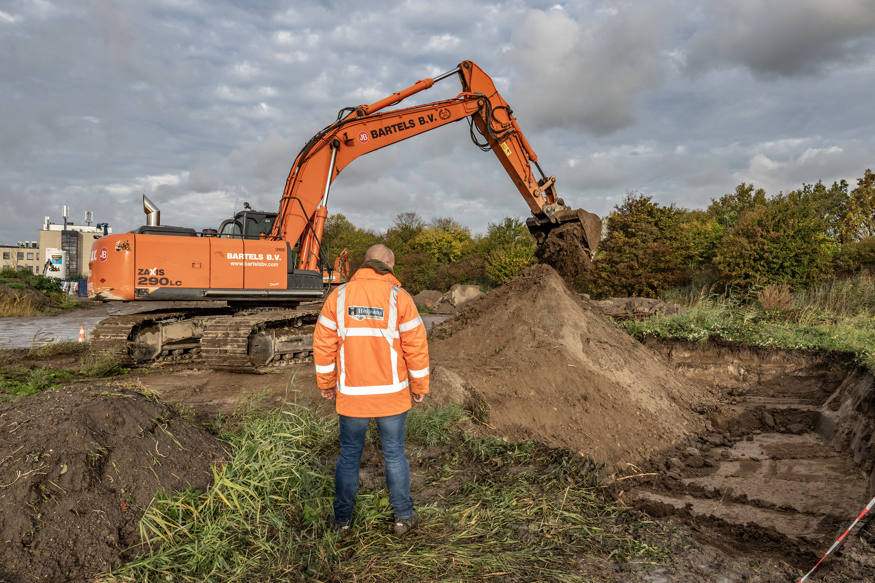 Duizendknoop ontgraven